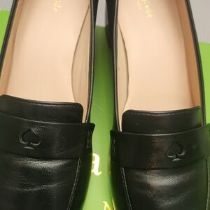 Kate Spade "BLYTHE" black leather shoes